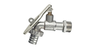 Bibcock with Key Nickel Plated