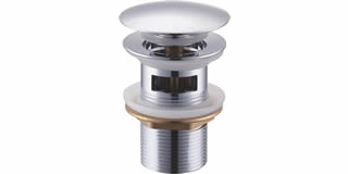 Zinc Pop-up Big Cap with Overflow