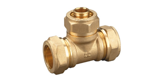 Tee Compression Fittings x Pex Fittings