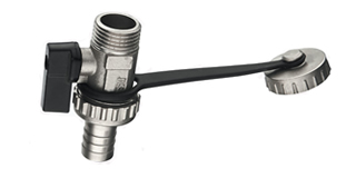 Drainage Valve Mini Handle with Rubber Chain